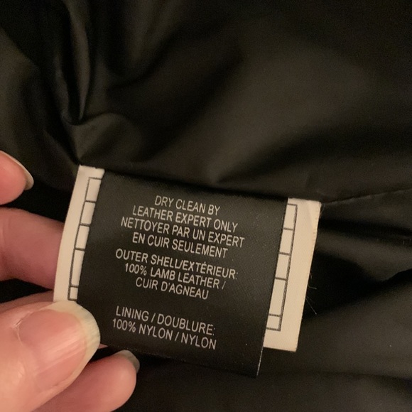 Lamarque Beruka Quilted Leather Jacket Coat Free People - Picture 13 of 17